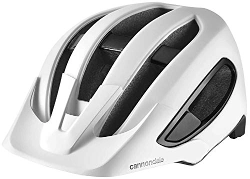 Mountain Bike Helmet : Cannondale Hunter Mens Mountain Bike Helmet - White, S / M / MTB Off Road Enduro Downhill Freeride Dirt Jump Trail Biking Headwear Head Skull Safety Wear Guard Protection Protective Protect Safe Shell