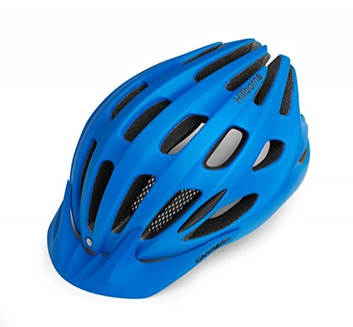 Mountain Bike Helmet : Carrera Unisex's Hill Borne 2.13 Mountain Bike Helmet-Blue Matte, 58-62 cm