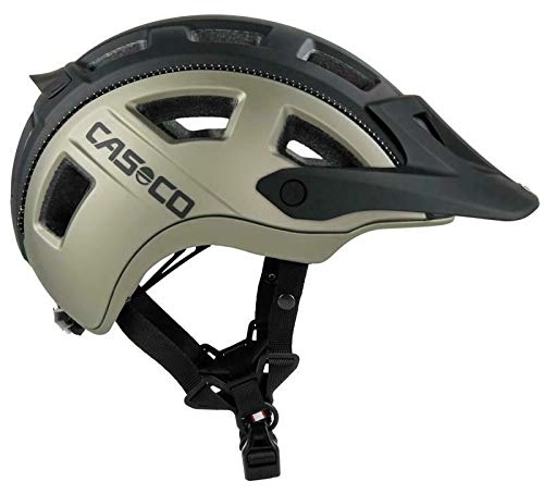 Mountain Bike Helmet : Casco MTBE 2 MTB Helmet Matt Black Neon Yellow, 52-56 cm