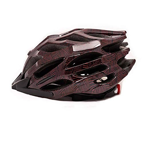 Mountain Bike Helmet : CE certified helmet, ultralight bike helmet for men and women of mountain bike (suitable for head circumference 58-61cm)-G-M