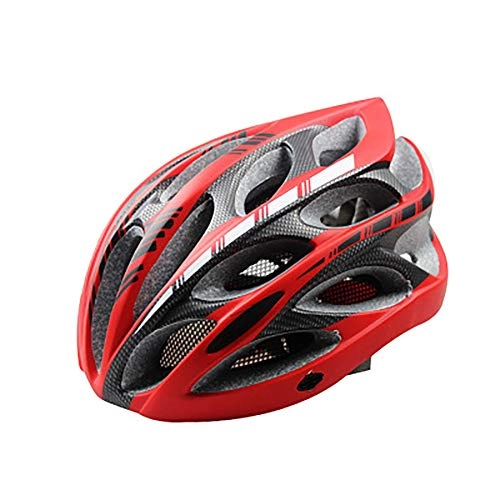 Mountain Bike Helmet : CE certified mountain bike helmet, outdoor adjustable comfortable head circumference (applicable head circumference 53-61cm)-D
