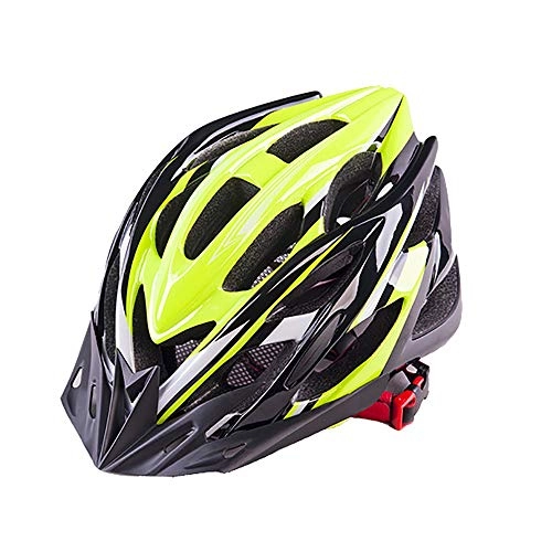 Mountain Bike Helmet : CFmoshu CE Certified Bicycle Road Riding Equipment Professional Bike Helmets Removable Sun Visor Adults Adjustable Fit Bicycle Helmet MTB Bikes Sports Helmet High Toughness Buckle