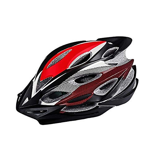 Mountain Bike Helmet : CFmoshu Lightweight Adult Bike Helmet Safety Riding Helmet Specialized Detachable Visor Removable Sun Visor BMX Skateboard MTB Mountain Road Bike Accessories Men Women
