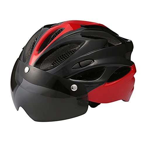 Mountain Bike Helmet : CHHNGPON Riding helmet 16 Holes Cycling Helmet Bicycle Helmet Ultralight Red MTB Road Bike Helmet Integrally-Mold Peter Riding Safely Cap Breathable (Color : Blue)