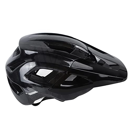 Mountain Bike Helmet : CHICIRIS Cycling Helmets For Adults, 13 Ventilation Ports Lightweight Comfortable Mountain Bike Helmet Safe Outdoor PC EPS For Men (Black)
