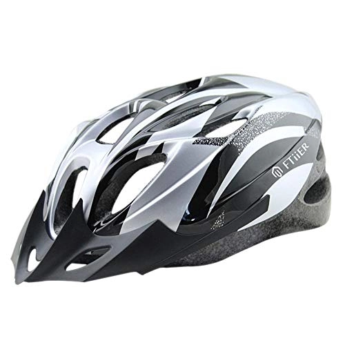 Mountain Bike Helmet : chlius Bicycle Helmet Mountain Road Bike Helmet Wind Noise Blockers Head Safety Protection Cycling Sports Headwear Helmet, Lightweight Impact Resistant MTB Helmets For Men Women, Adjustable 56-62cm