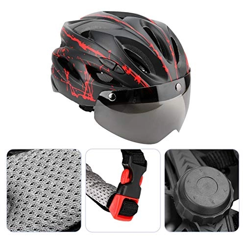 Mountain Bike Helmet : Cool Riding Experience Cycling Helmet Nylon for Mountain for Outdoor