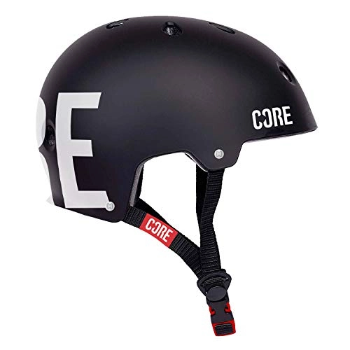 Mountain Bike Helmet : Core Protection Street Helmet Skate / BMX / Bike / MTB / Roller Derby / Scooter - Black / White, XS / S