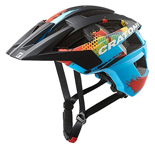 Mountain Bike Helmet : Cratoni Mountain Bike Helmet Allset Bicycle Helmet Inline Helmet Wild Blue M / L