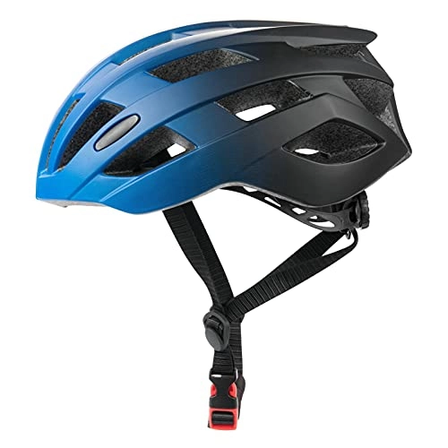 Mountain Bike Helmet : Cycle Helmet, Bike Helmet for Men Women, Progressive Color Breathable Skateboard Adjustable Lightweight Mountain Bike Helmet, Fits Head Sizes 55-61 cm
