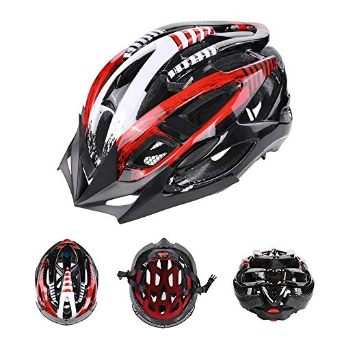 Mountain Bike Helmet : Cycle Helmet MTB, Cycling Bicycle Helmets, Bike Helmet Cycle Helmet, Adjustable Lightweight Adults Mens Womens Ladies, Comfortable Lightweight Breathable Helmet, Bike Helmet With Visor