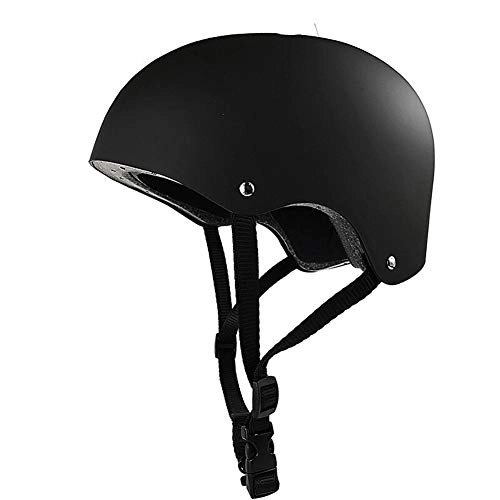 Mountain Bike Helmet : Cycling helmet Bicycle helmet Cycle Helmet MTB Bike Roller Skating Helmet Rock Climbing Mountaineering Adult Children Men And Women Safety Hat Cycling Bicycle Battery Car Balance Hip-hop Black WJHCDDA