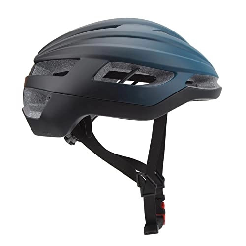 Mountain Bike Helmet : Cycling Helmet, XXL Size Widened Heat Dissipation Mountain Bike Helmet for Outdoor Cycling (Gradient Navy Black)