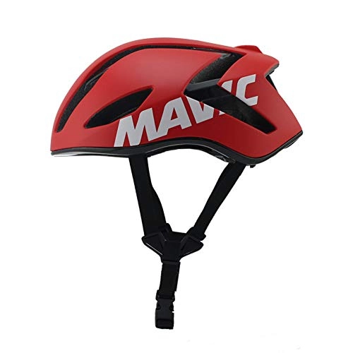 Mountain Bike Helmet : CZCJD Cycling Helmet Bikecycling Helmet Mountain Bike Helmet Ultralight Safety Bicycle Helmet Windproof Riding Helmet, Red, M 54-60Cm