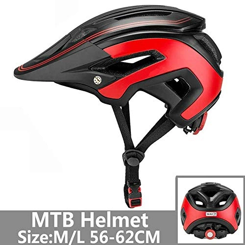 Mountain Bike Helmet : DAIMINNN Road mountain bike helmet one-piece with sunshade men and women ultralight bike helmet
