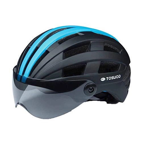 Mountain Bike Helmet : Detachable Flip-Up Goggles Bicycle Helmet Road Mountain Bike Protective Helmet Adult Men Women Breathable MTB Bike Helmet