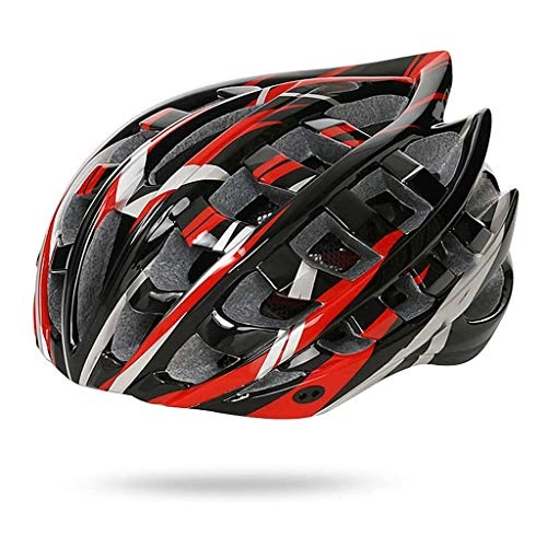Mountain Bike Helmet : DIMPLEYA Mountain Bike Helmet with Detachable Visor Padded Adjustable CPSC Safety Certified MTB Cycling Bicycle Helmets Men Women And Youth Teenagers Sports Outdoor, red and black