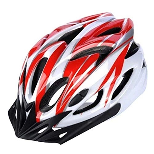 Mountain Bike Helmet : DINGL Bicycle Cycling Helmet Air Vents Breathable Bike Helmet Mtb Mountain Road Bicycle Cycling Helmet Comfortable Lightweight Breathable Helmet 622 (Color : Red, Size : 55Cmx61Cm)