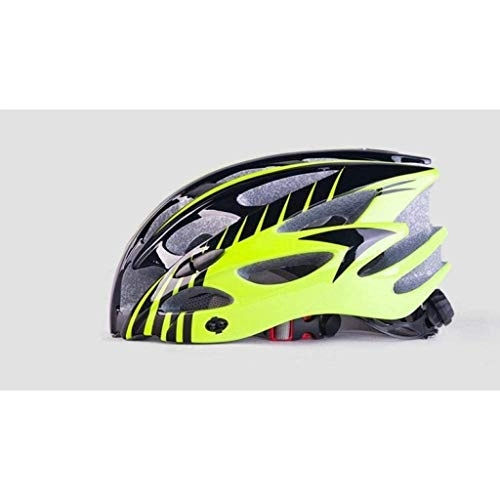 Mountain Bike Helmet : DINGL Pkfinrd Helmet Bicycle Cycling Cycling Helmet Bike Helmet Women Men Mtb Ultralight Helmet Green 55Cmx61Cm 622 (Color : Green, Size : 55Cmx61Cm)