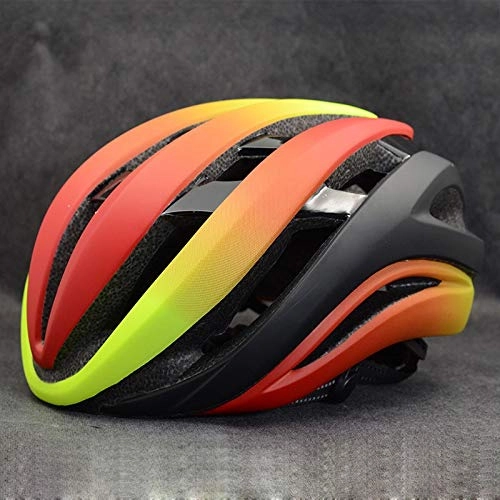 Mountain Bike Helmet : DPZCBH Road Bike Helmet Cycling Helmet Men Women Cycling Road Mountain Helmets Bike Safety Cap MTB Bicycle Helmet Cycle Helmet (Color : E, Size : M 54 60cm)