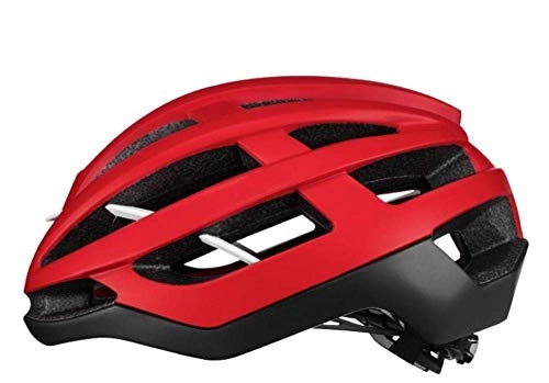 Mountain Bike Helmet : DUDUO-DIAN Helmet Bicycle Cycling Bicycle Helmet Cycling Unisex Super Light Mountain Bike Aero Helmet Safety Cap Breathable Fashion Magnetic Buckle Red 55Cmx61Cm