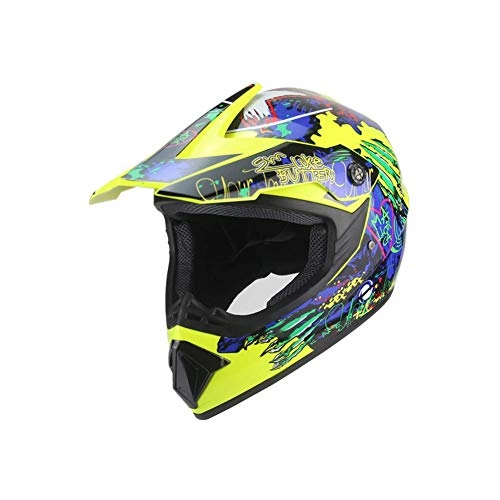 Mountain Bike Helmet : Dufeng Off-Road Helmet Weight Reduction Downhill Mountain Bike Helmet Collision Removable Cleaning Lining Sun Protection Glasses Safety Protection (DOT Certification)