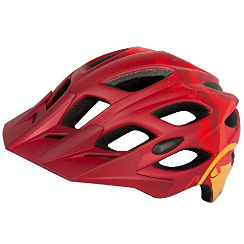 Mountain Bike Helmet : Endura Hummvee Helmet MTB, Red - M / L, Rosso