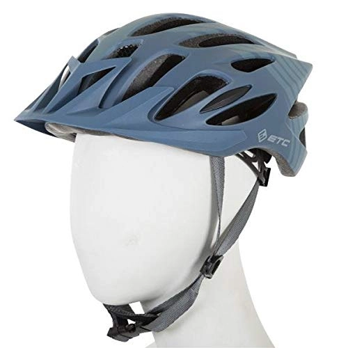 Mountain Bike Helmet : ETC M710 Adult MTB Helmet Blue / Grey 53-58cm
