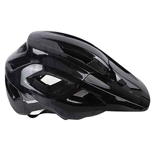 Mountain Bike Helmet : EVTSCAN Mountain Bike Helmet for Men and Women - Heat Dissipation Riding Helmet with 13 Ventilation Ports, Adjustable Size, Lightweight Impact Protection for Adult(Black)