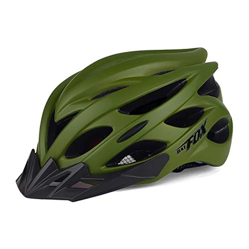 Mountain Bike Helmet : Exuberanter Cycle Helmet MTB Mountain & Road Bicycle Bike Helmet Safety Lightweight Breathable Riding Accessories For Men Women, 55-59CM