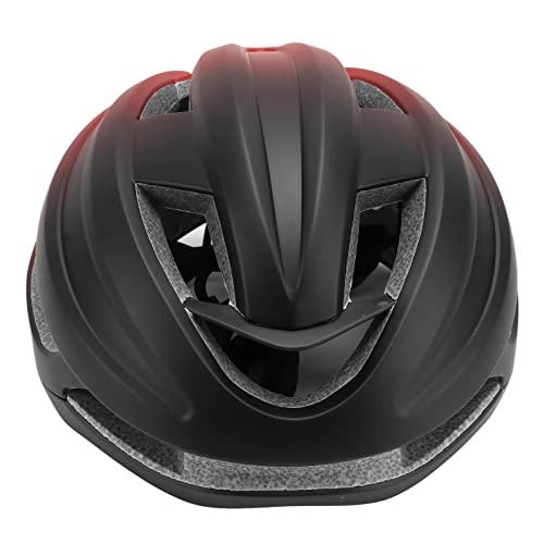 Mountain Bike Helmet : Fdit Road Bicycle Helmet, Heat Dissipation Mountain Bike Helmet XXL Impact Resistance Ventilation for Cycling (Gradient Black Red)