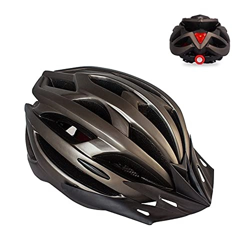 Mountain Bike Helmet : Feicuan Bicycle Helmet for Men Women - 52-61cm Cycling Helmet with Sun Visor Lightweight Adjustable Headband for Road Mountain Bike Skateboard Multi-sport