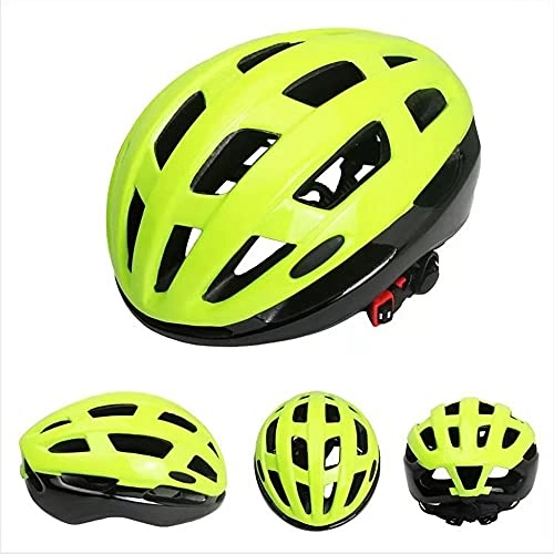 Mountain Bike Helmet : fenshan223 Supply Four Seasons Pure Color White Spot Mountain Bike Electric Bike Adult Free Size Bicycle Cycling Helmet (Color : Dark green, Size : L)