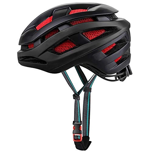 Mountain Bike Helmet : FHGH Cycle helmet Bike helmet 360 Degree Adjuster Double Insect Net Removable Chin Pad EPS+PC Ultra Light Safety Cycling Helmet Integrated Molding Mountain Road Bicycle Helmet