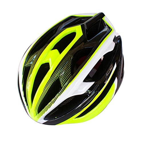 Mountain Bike Helmet : FLYFO Adjustable Breathable Helmet for Men, Cycle Helmet MTB Bike Bicycle Skateboard Scooter Hoverboard Helmet for Riding Safety Lightweight, Green