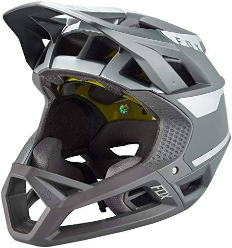 Mountain Bike Helmet : FOX Proframe MIPS MTB Mountain Bike Helmet Quo Pewter Large