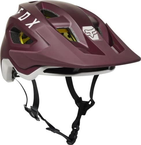 Mountain Bike Helmet : Fox Racing Speedframe Mountain Bike Helmet, Dark Maroon, Small
