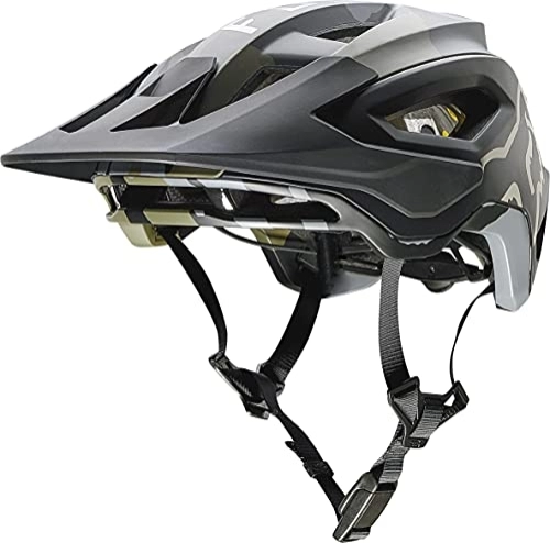 Mountain Bike Helmet : Fox Racing Speedframe Pro MTB Helmet Small Green Camo