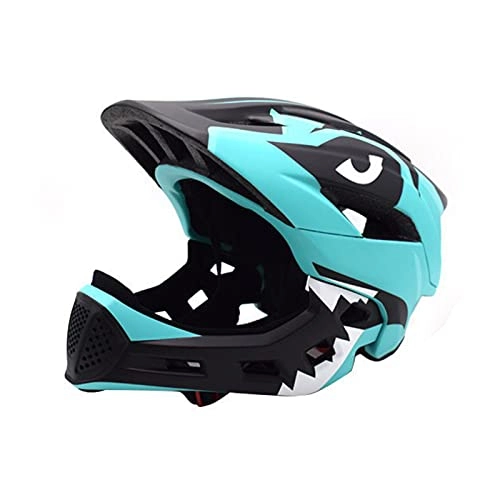 Mountain Bike Helmet : fuchsiaan Full-face Bicycle Helmet for Kids and Adults, Breathable, Detachable, Adjustable, with Visor, Cycling Helmet, for Mountain Bikes, Road Bikes, BMX, Racing