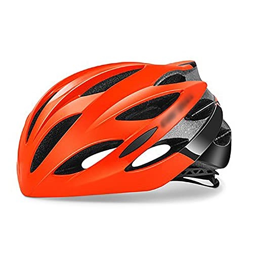 Mountain Bike Helmet : G&F Bike Helmet 25 Vents Cycling Bicycle Helmets Lightweight MTB Helmets for Adult Adjustable 54-62cm (Color : Orange, Size : 58-62)