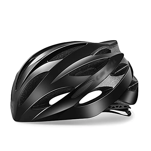 Mountain Bike Helmet : G&F MTB Bike Helmet 25 Vents MTB Bicycle Helmet for Men Women Breathable Adjustable Size 54-62cm (Color : Black, Size : 58-62)