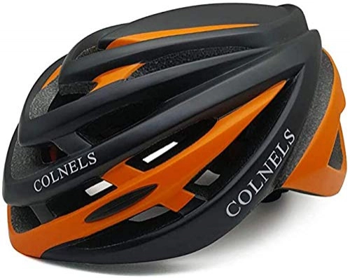 Mountain Bike Helmet : Gaojian Cycling helmet oversized bicycle helmet mountain bike riding helmet for head circumference, Orange