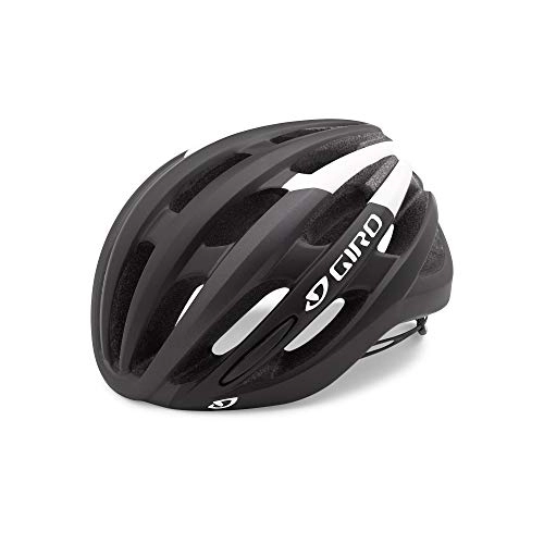 Mountain Bike Helmet : Giro Unisex Foray Road Cycling Helmet, Black / White, Medium (55-59 cm)