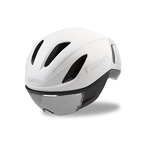 Mountain Bike Helmet : Giro Unisex's Vanquish MIPS Cycling Helmet, Matt White / Silver, Medium (55-59 cm)
