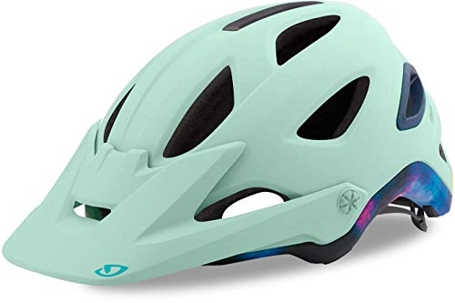 Mountain Bike Helmet : Giro women's Montara Mips bicycle helmet, Womens, 200164019, mat mint tie dye, S