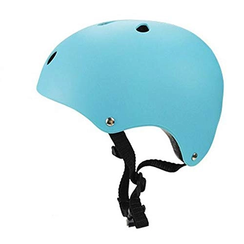 Mountain Bike Helmet : gneric Cycling Helmet Bike Skate Multi-Sport MTB Bike Balance Skating Helmet Kids Children Cycling Bicycle Crash Helmets Safety Protective Gear Bike Helmet (Color : Light blue M)