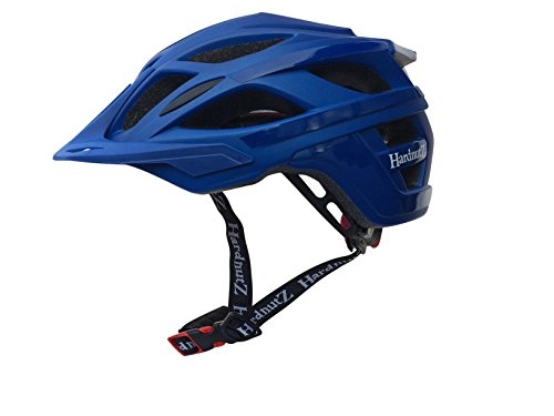 Mountain Bike Helmet : HardnutZ Mountain Bike Helmet MTB Downhill HN108 Hi Vis Unisex Helmet (Blue, Large 58-61 cm)