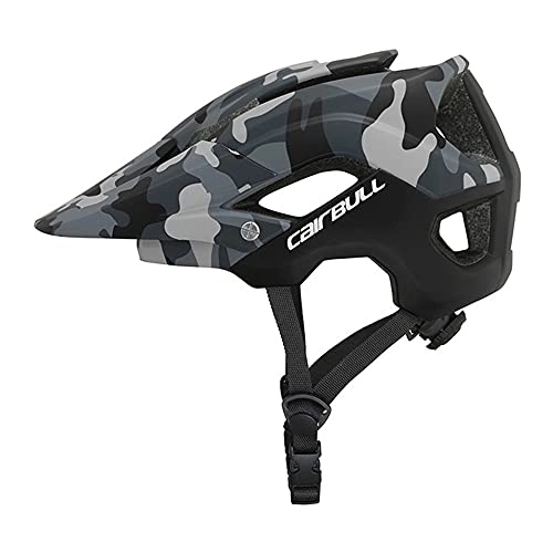 Mountain Bike Helmet : Heemtle Integrally-molded Cycling Helmet Breathable Mountain Bike Riding Helmets Ultralight Outdoor Motorcycling Bicycle Safety Helmet(M:54-58cm)