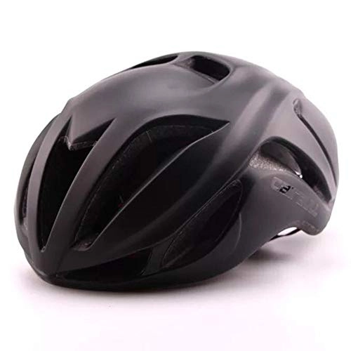 Mountain Bike Helmet : Heemtle Ultralight Bike Helmet EPS+PC Cover MTB Road Bicycle Helmet Integrally Mold Black（adjustable：56cm-62cm）