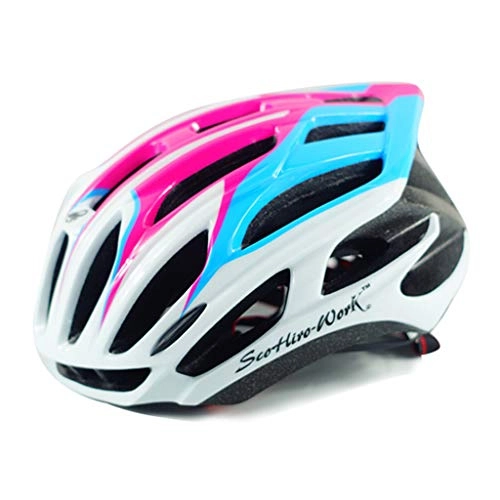 Mountain Bike Helmet : heilonglu Unisex MTB Bike Helmet for Men&Women, Mountain Racing Road Bicycle Cycling Safety Protection Cap with Reflective Stripe and Removal